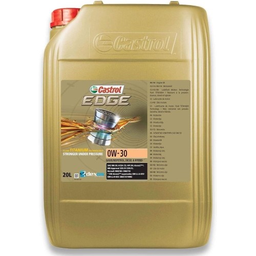 Motoröl EDGE 0W-30 Castrol 20 Liter Kanister MB 229.52 229.51 BMW LL 04 Renault - Bild 1 von 5