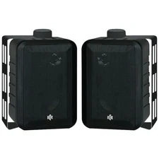BIC America RTRV44-2 100-Watt 3-Way 4-Inch RtR Series Indoor/Outdoor Speakers