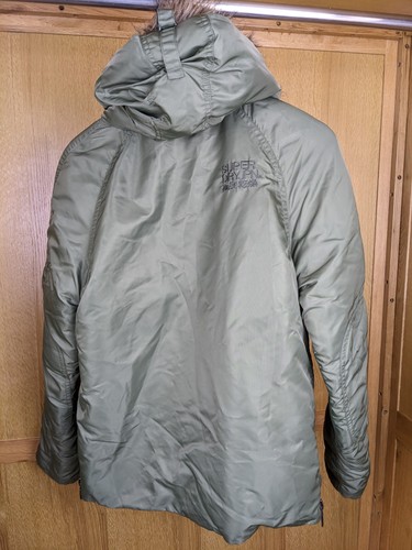 Superdry Parka Coat Women S Green Short Hooded Fur Trim Winter Jacket Casual - Picture 7 of 15