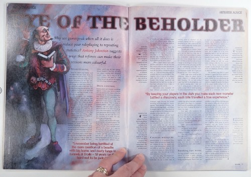 1996 Dec ARCANE UK TTRPG zine M:TG CARD COMBOS best RPGs ever SF ADVENTURE more - Picture 7 of 13