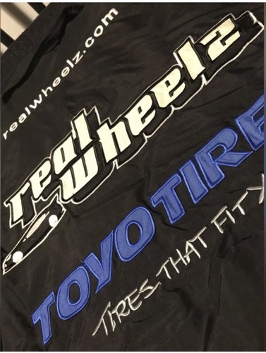 Vintage Realwheelz Racing Windbreaker Jacke L Autos Import Toyo Apc Supreme Max - Bild 9 von 12