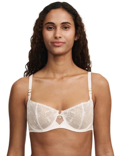 C21U50 Chantelle Orchids Half Cup Balcony Bra - 第 1/8 張圖片