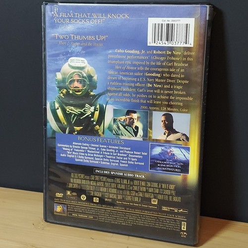 Men of Honor DVD 2006 Full Screen Special Edition Robert De Niro Cuba Gooding Jr - Picture 2 of 2