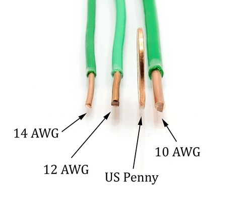 THHN / Building Wire - Green Jacket - 14 Gauge Solid Copper UL UV - 50 Ft - Picture 4 of 9