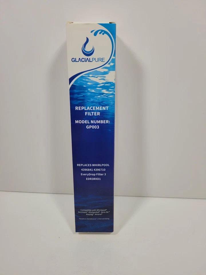Glacial Pure Replacement Refrigerator Filter Model GP003 Sealed in Box - new - Image 2 of 4