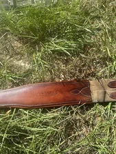 Antares English Girth 54” Inch Brown Leather