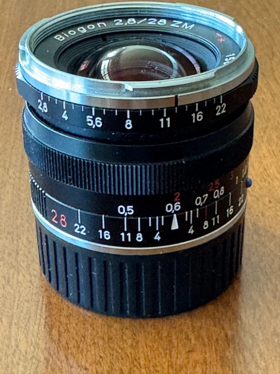 ZEISS Biogon T* 28mm Focal f/2.8 Camera Lenses for sale | eBay