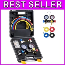 Color-Coded Hoses for Easy HVAC Maintenance