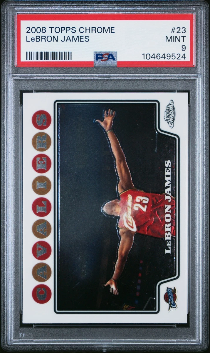 Topps LeBron James 9 Graded Basketball Sports Trading Cards