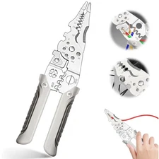Multifunctional Wire Stripper Crimper Cable Cutter Pliers For Electrical Cable