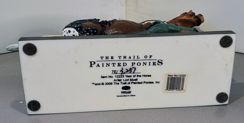 THE TRAIL OF PAINTED PONIES 2006 #12223 7E 3,257 “YEAR OF THE HORSE” Lori Musil - Picture 4 of 4