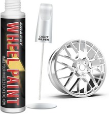 Silver Rim Touch Up Paint, Wheel Scratch Repair Touch Up Paint Pen, Silver Ca...