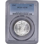 1943 50C Walking Liberty Half Dollar ~ PCGS AU58