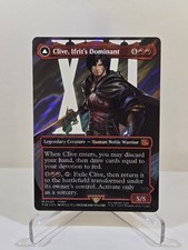 MTG Clive, Ifrit's Dominant (Borderless) (Surge Foil) #0530 Final Fantasy 