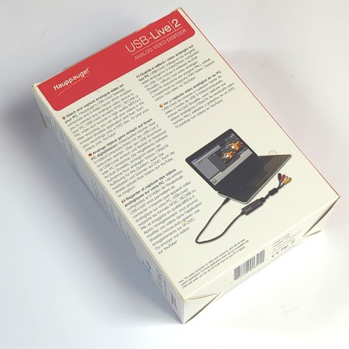 Hauppauge! USB-Live2 Analog Video Digitizer. A/V,Cinch,S-Video,USB model 1341 - Bild 5 von 5