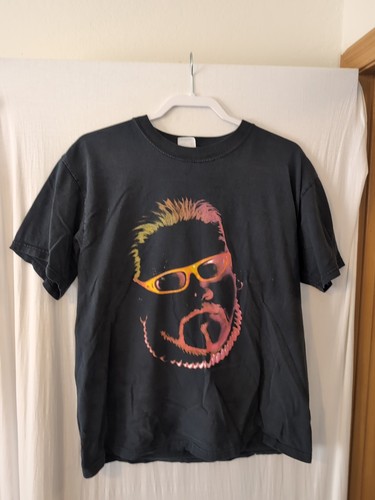 *Distressed* Vintage WWF Rikishi Back That Ass Up Tshirt Anvil L