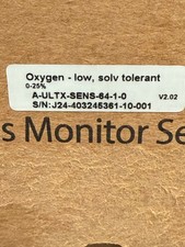 MSA A-ULTX-SENS-64-1-0 Low Solvent Tolerant Oxygen Sensor 316 Stainless 0-25%