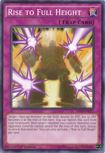 Rise to Full Height - SHVI-EN077 - Common - 1st Edition Near Mint Shining Victor - Picture 1 of 1