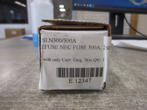 Fusibile Littlefuse Powr-Gard NLN 300 250V 300A nuovo eccedenza - Foto 4 di 4