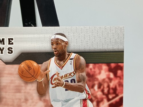 2005-06 LeBron James Upper Deck UD Game Jerseys #GJ-LJ Cavaliers Patch - Bild 5 von 12