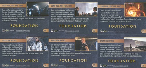 NEW Foundation Apple TV show Season 1 & 2 Binder with the 60 card base set, P3 + - Picture 15 of 19