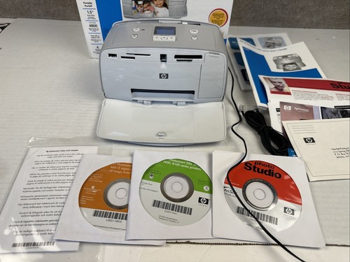 HP Q3415A Photosmart 325 Digital Photo printer Desktop Printer Tested Working - Picture 5 of 15