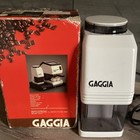 Gaggia Coffee Grinder White Made in Italy Model With Box