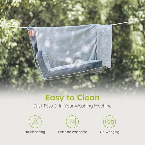 Extra großes Hundebett Orthopädisch Samt Wasserdicht Kühl Gel Schaum Haustier Sofa - Bild 11 von 11