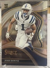 2023 Panini Select - Club Level Rookie #251 Josh Downs (RC) - Indianapolis Colts