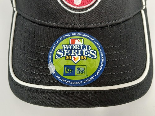 Philadelphia Phillies 2008 World Series Champions Hat New Era MLB Locker Room... - Picture 7 of 12