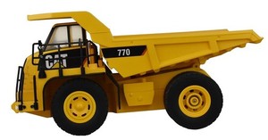 Pressofuso Masters 25004 1/24 Scala R/C Caterpillar 745 Radiocomando Snodato