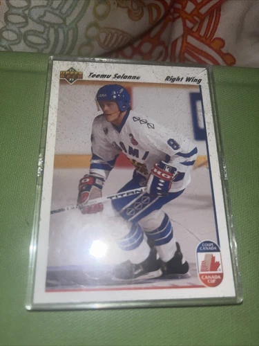1991-92 Upper Deck - Canada Cup Teemu Selanne #21 (RC)