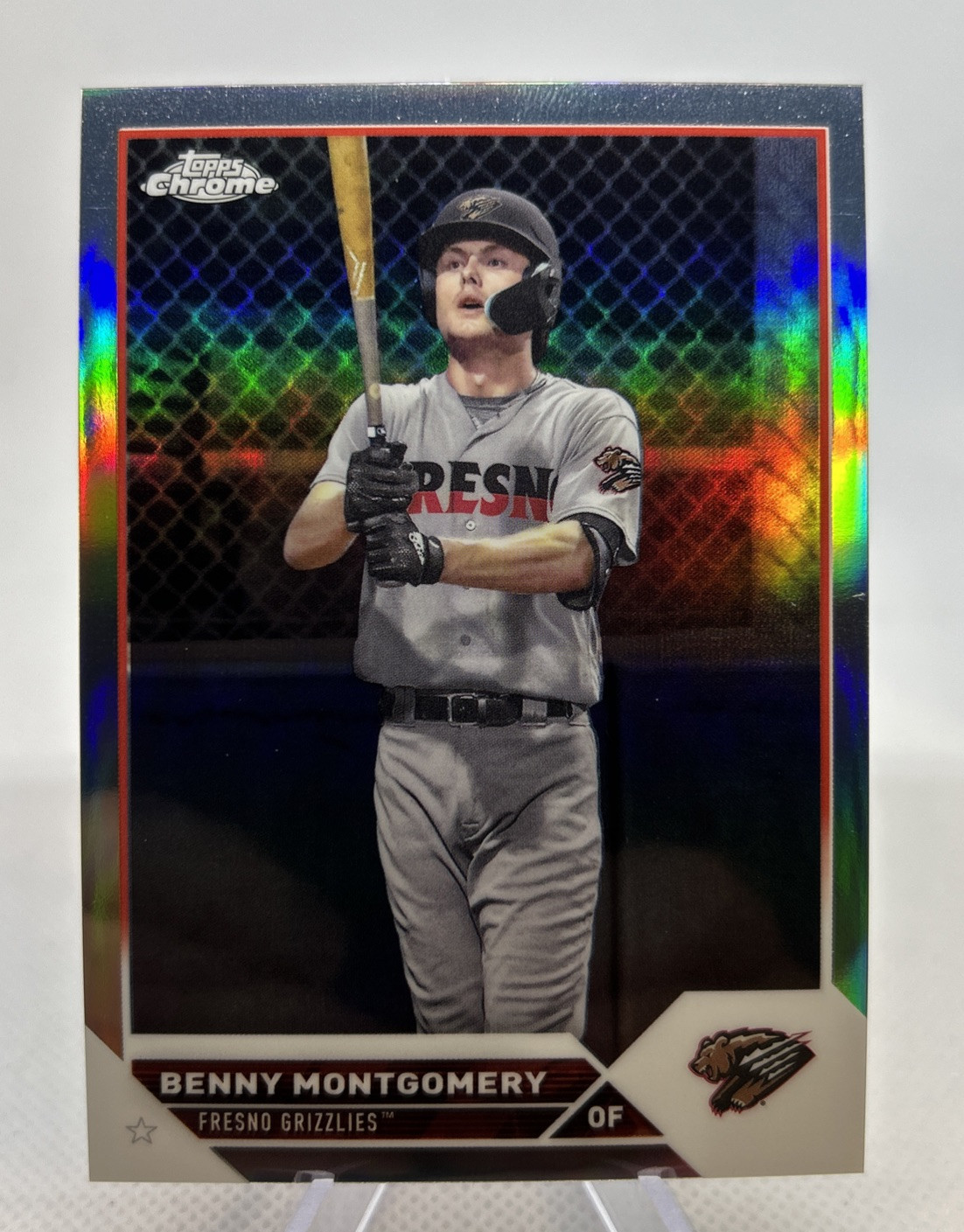Benny Montgomery 2023 Topps Pro Debut - Chrome Refractor #PDC-162 /99 (RC)