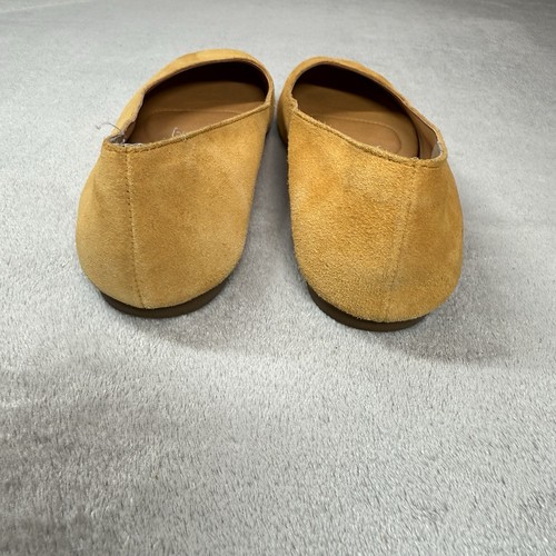 Born Shoes Women’s 9.5 Yellow Mustard Ballet Flats Leather - Picture 2 of 8