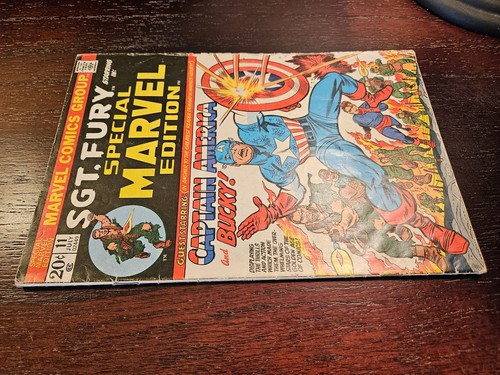 SGT. FURY Special Marvel Edition #6,8,11,14 Comic Book Lot 1972-1973 FINE - Bild 7 von 11