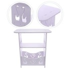  Bedroom Bed Side Table End Table Night Stand Modern Bedside Table Sofa Side End