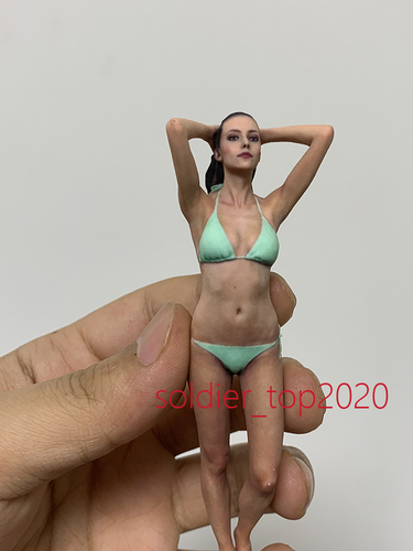 1/18 1/16 1/12 Bikini Female Car Model Beauty Scene Miniatures Figur Doll Model - Bild 2 von 20