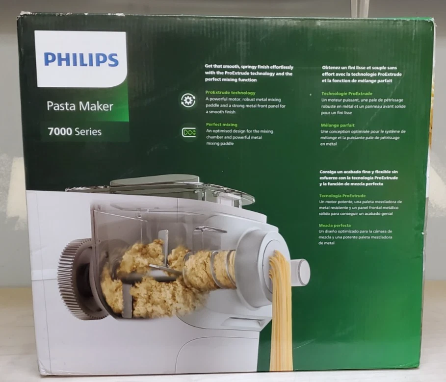 Philips Pasta Maker Series 7000 ProExtrude Tech Fully Automatic HR2660 ***READ** - Image 2 of 4