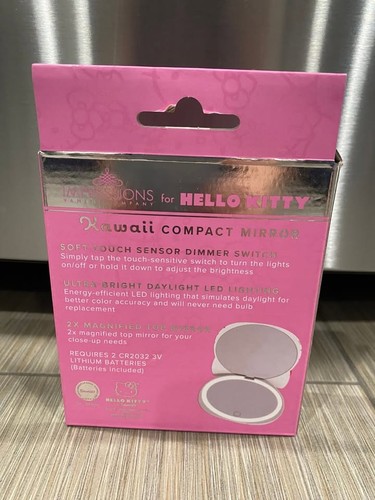 Hello Kitty LED compact makeup mirror - Picture 3 of 3