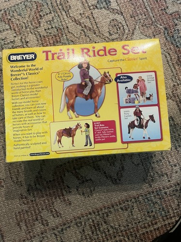 Breyer Trail Ride Set 2010 n. 61037 nuovo con scatola - Foto 4 di 5