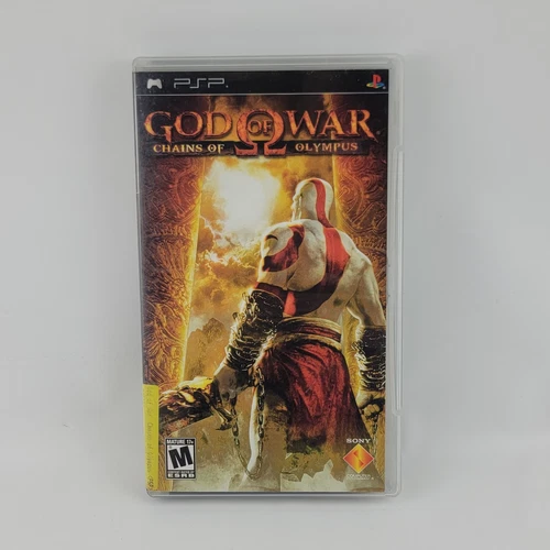 God of War Chains of Olympus (PSP, 2007) CIB Complete W/ Manual Reg. Card Tested