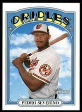 2021 Topps Heritage Pedro Severino Baltimore Orioles #235