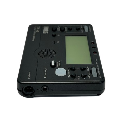Korg TM-50 Combo Tuner Metronome Tempo Range - Black - Fast Free Shipping - Picture 4 of 9