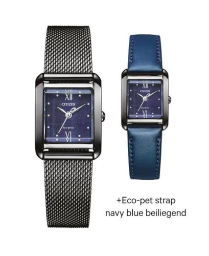 Orologio CITIZEN Donna Analogico Eco-Drive Casual Abito Classico Quadrante Blu Impermeabile R - Foto 6 di 10