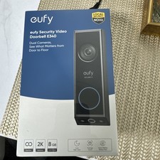 Eufy Security Video Doorbell E340 2K Dual Cameras Delivery Guard