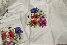 DEA Italy NWT (2pc) Standard Shams 100% Cotton Sateen