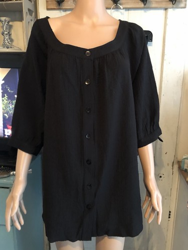 Blusa Mujer Diseño Por Ciervo Blanco Talla 3X Negra - Imagen 2 de 10