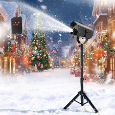 1500W Snow Machine Snowflake Maker for Indoor & Outdoors, Fake Snow Maker Machin