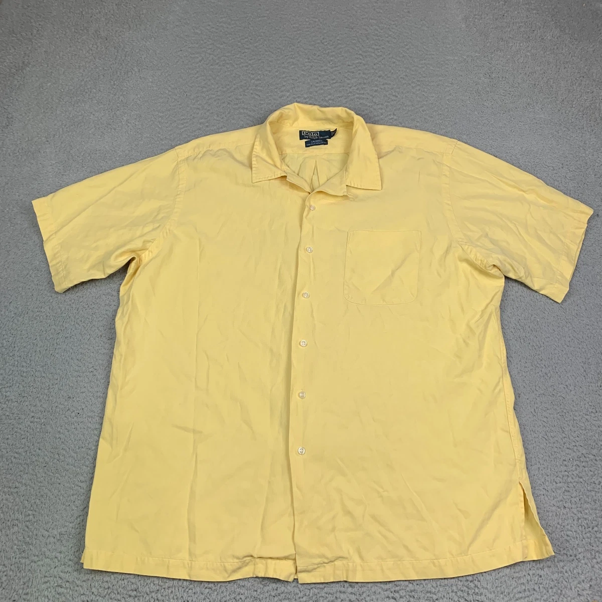Polo Ralph Lauren Yellow Casual Button-Down Shirts for Men for