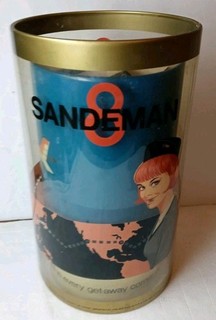 Vintage Motion Light SANDERMAN 8 . .Scotch.. AIRLINES Motif.